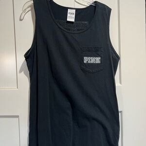 PINK Victoria's Secret Black Tank